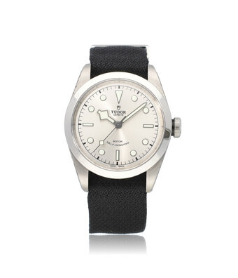 Tudor Black Bay 41 41 heritage steel silver NATO 2021 box + papers