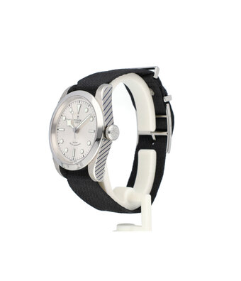 Tudor Black Bay 41 41 heritage steel silver NATO 2021 box + papers