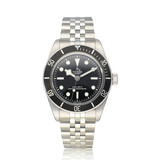 Tudor Black Bay 41 41 steel black Jubilee - rubber strap 2024 box + papers
