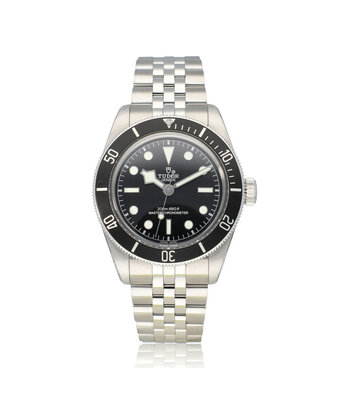 Tudor Black Bay 41 41 steel black Jubilee - rubber strap 2024 box + papers