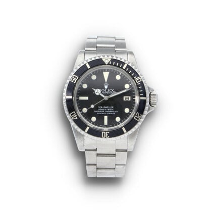 Sea-Dweller 40 great white - MK1 - matte - 61-serial - 1981 + papers | ROLEX SERVICED