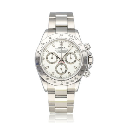 Daytona 40 chrono steel white K-serial 2003 box + papers