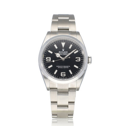 Explorer 36 steel black Oyster 2023 + papers