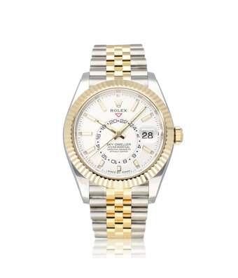 Rolex Sky-Dweller  42 steel - yellow gold white Jubilee NEW / UNWORN 2024 + papers