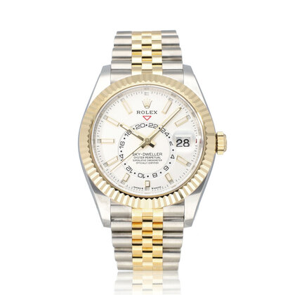 Sky-Dweller 42 steel - yellow gold white Jubilee NEW / UNWORN 2024 + papers