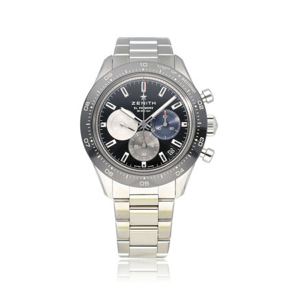 Chronomaster Sport 41 steel black 2021 box + papers