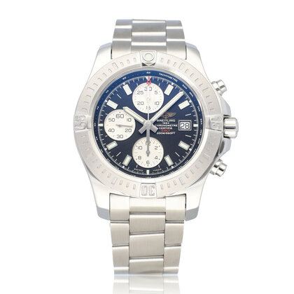 Colt Chronograph automatic 44 steel black 2019 box + papers