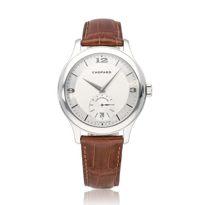 L.U.C. 39 steel silver + box | CHOPARD SERVICED INCL. STRAP