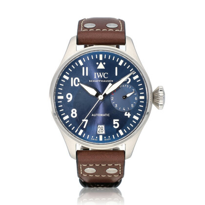 Big Pilot's Watch Le Petit Prince 46 steel Le Petit Prince 7-days blue 2022 box + papers