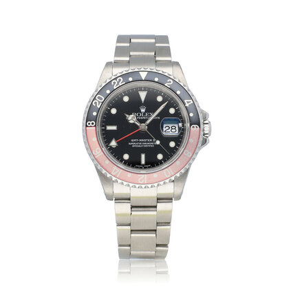 GMT-Master II 40 steel faded Coke Oyster 2001 B+P | NEW ROLEX SERVICE
