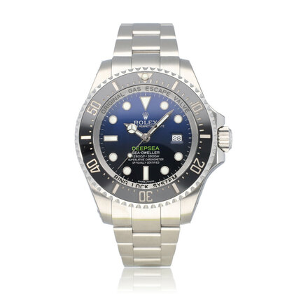 Sea-Dweller Deepsea 44 deep blue James Cameron 2016 B+P | NEW ROLEX SERVICE