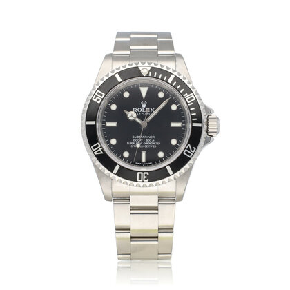 Submariner No Date 40 steel black rehaut random 2011 box + papers