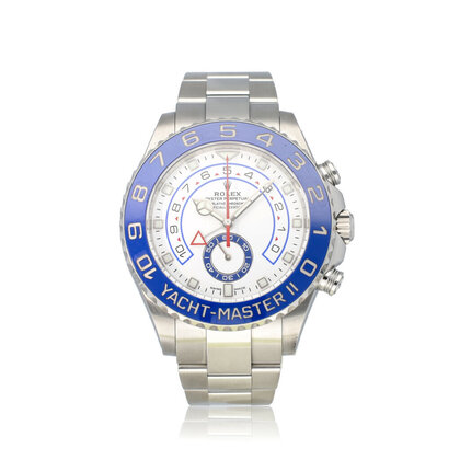 Yacht-master II steel ceramic blue 2020 box + papers
