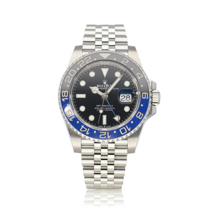 GMT-Master II 40 steel batman - batgirl blue Jubilee 2020 B+P | NEW ROLEX SERVICE