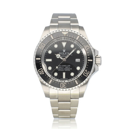Sea-Dweller Deepsea 44 steel black 2014 box + papers