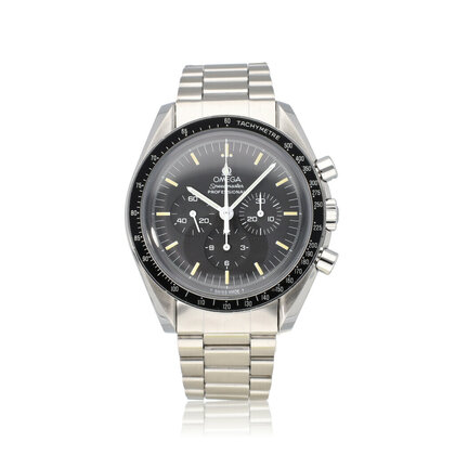 Speedmaster Prof Moonwatch Apollo 11 42 steel black + box | NEW OMEGA SERVICE