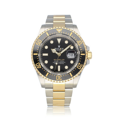 Sea-Dweller 43 steel - yellow gold black ceramic 2022 box + papers