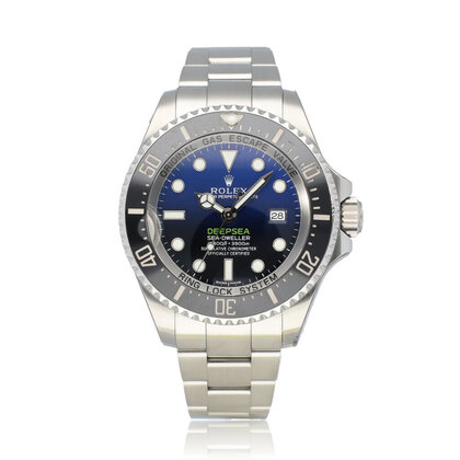 Sea-Dweller Deepsea 44 deep blue - D-blue - Cameron 2014 + papers | NEW ROLEX SERVICE
