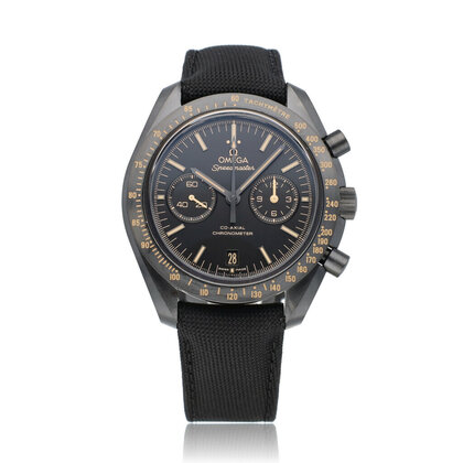 Speedmaster Dark Side of the Moon Chronograph Vintage Black 44 ceramic 2018 B+P