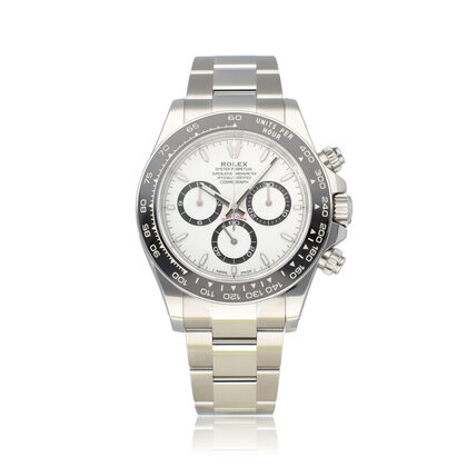 Daytona 40 steel white - panda - ceramic 2024 box + papers