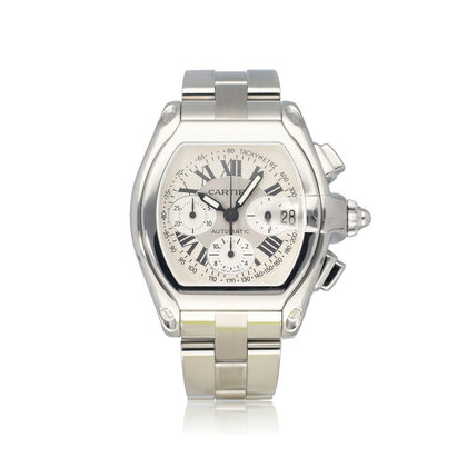 Roadster Chronograph Automatic 40 steel silver 2003 box + papers