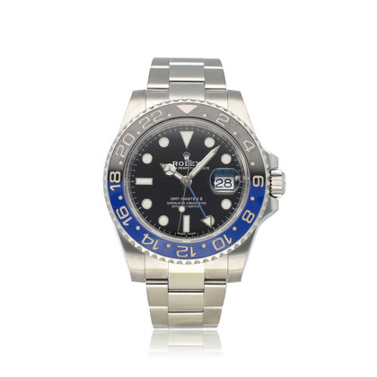 GMT-Master II 40 staal Batman Oyster 2018 box + papers