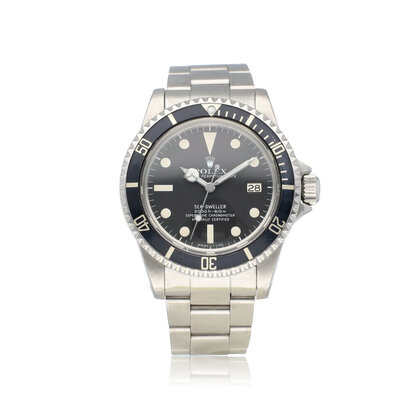 Sea-Dweller 40 great white - MK1 - matte - 61-serial - 1981 + papers | ROLEX SERVICED