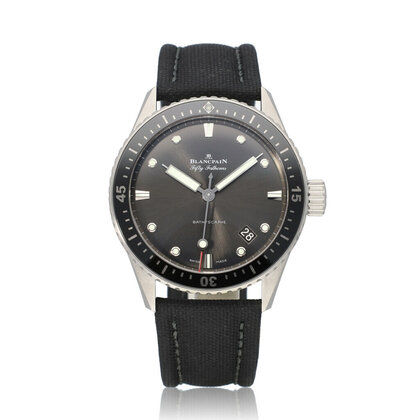 Fifty Fathoms Bathyscaphe 43 steel 2023 box + papers