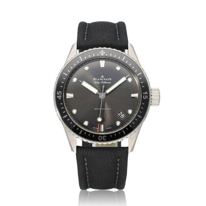Fifty Fathoms Bathyscaphe 43 steel 2023 box + papers