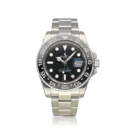 GMT-Master II 40 steel black ceramic Oyster 2009 box + papers