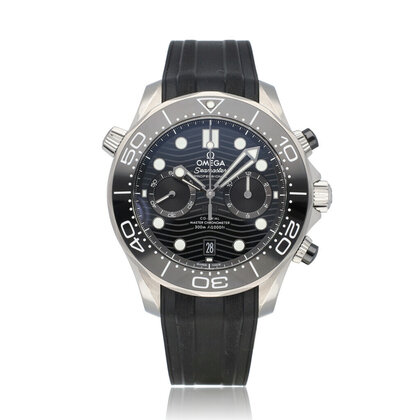 Seamaster Diver 300M Co-Axial Master Chronometer 44 steel black 2023 box + papers