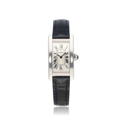 Tank Américaine SM steel alligator leather 2023 B+P
