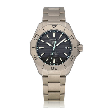 Aquaracer Professional 200 Solargraph 40 titanium grey box + papers