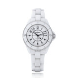 CHANEL J12 White Caliber 12.2 38 ceramic white 2025 box + papers