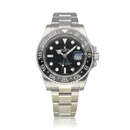 GMT-Master II 40 steel black ceramic Oyster 2012 B+P | NEW ROLEX SERVICE