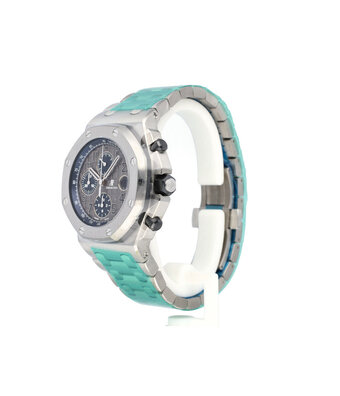 Audemars Piguet Royal Oak Offshore Chronograph QEII Cup 2018 42 Titanium grey Limited 2018 box + papers
