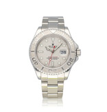 Rolex Yacht-master 40 steel - platinum - red - F-serial - 2005 | NEW ROLEX SERVICE