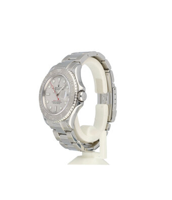 Rolex Yacht-master 40 steel - platinum - red - F-serial - 2005 | NEW ROLEX SERVICE