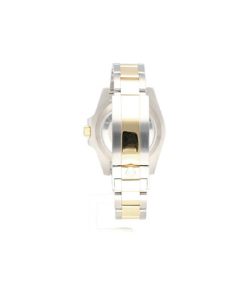 Rolex Submariner Date 40 steel - gold blue - bluesy matte Smurf 2008 B+P | NEW ROLEX SERVICE