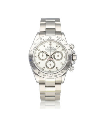Rolex Daytona  40 steel white 2003 box + papers