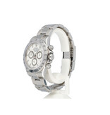 Rolex Daytona  40 steel white 2003 box + papers