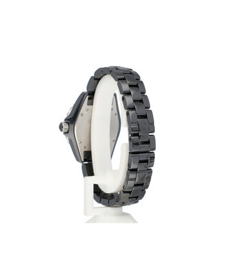CHANEL J12 Intense Black 33 ceramic black 2015 box + papers