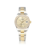 Rolex Datejust 31 steel gold champagne diamond Oyster 2022 box + papers
