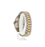Rolex Day-Date 36 Tridor white - rose - yellow gold blue roman President - 1987