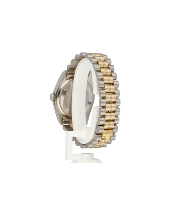 Rolex Day-Date 36 Tridor white - rose - yellow gold blue roman President - 1987