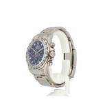 Rolex Daytona  40 chrono white gold blue 2019 box + papers