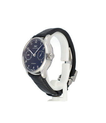 IWC Portugieser Automatic 42 Portuguese steel black 2022 box + papers