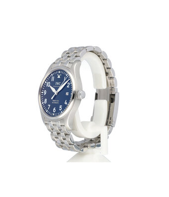 IWC Pilot's Watch Mark XVIII 40 steel blue 2021 box + papers