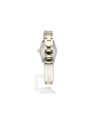 Rolex Oyster Perpetual 26 steel - yellow gold steel / grey Explorer F-serial - 2004