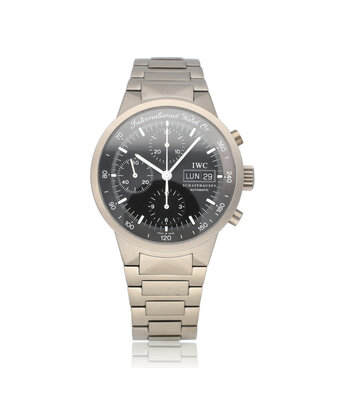 IWC Ingenieur GST Chronograph 40 titanium black + box